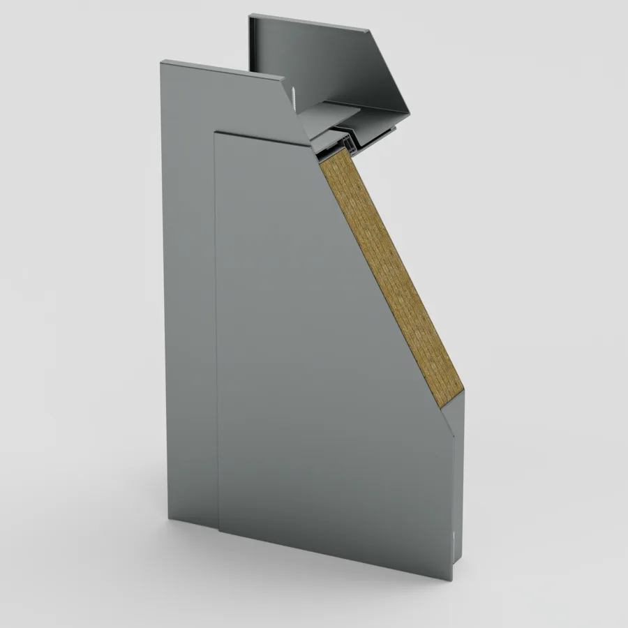 DMSteel NFR kapı kesiti