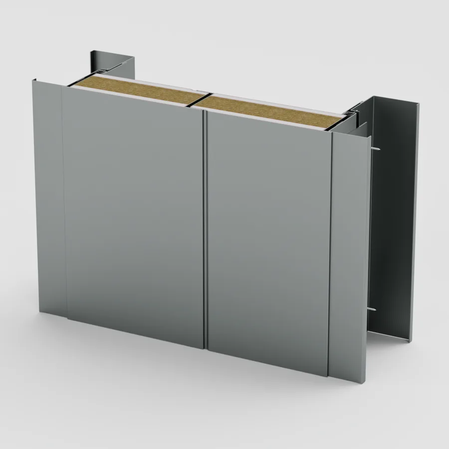 DMSteel EI90 Double kapı kesiti